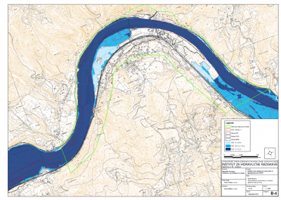 2D karta poplavne nevarnosti